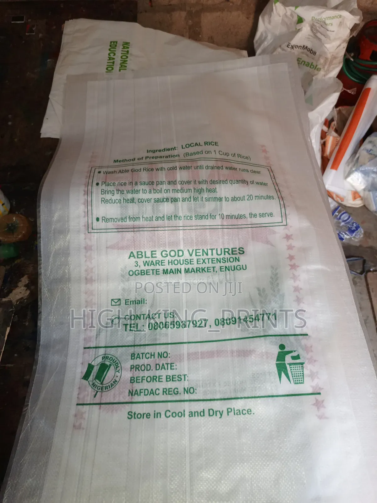 Sack Prints
