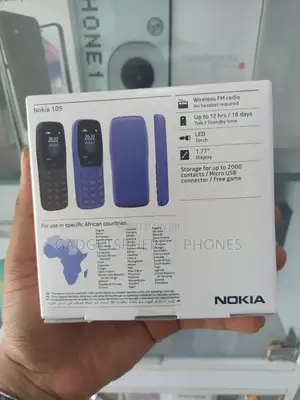 New Nokia 105 Blue