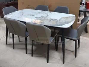 Marble Dining Set by 6seaters