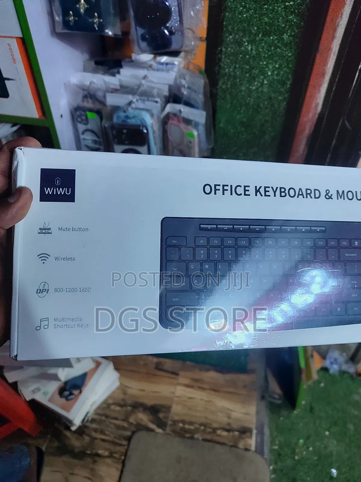 Wiwu Km 01 Office Wireless Keyboard and Mouse Combo