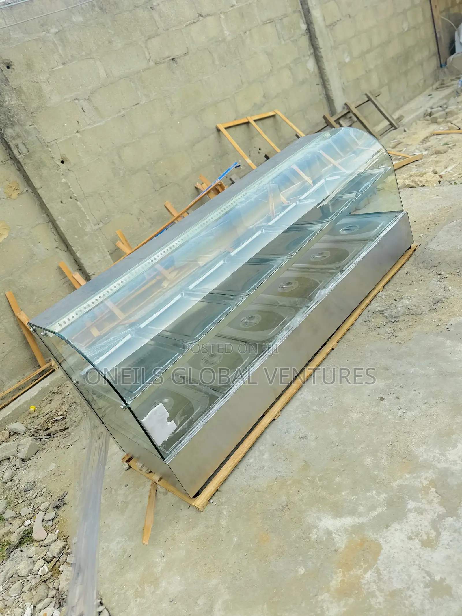6 Plates Curve Bain Marie