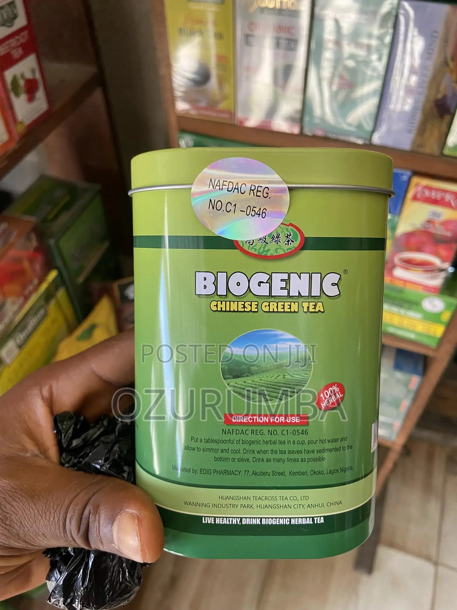 Biogenic Chinese Green Tea