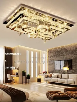 Post Modern Living Crystal Channel Lustre