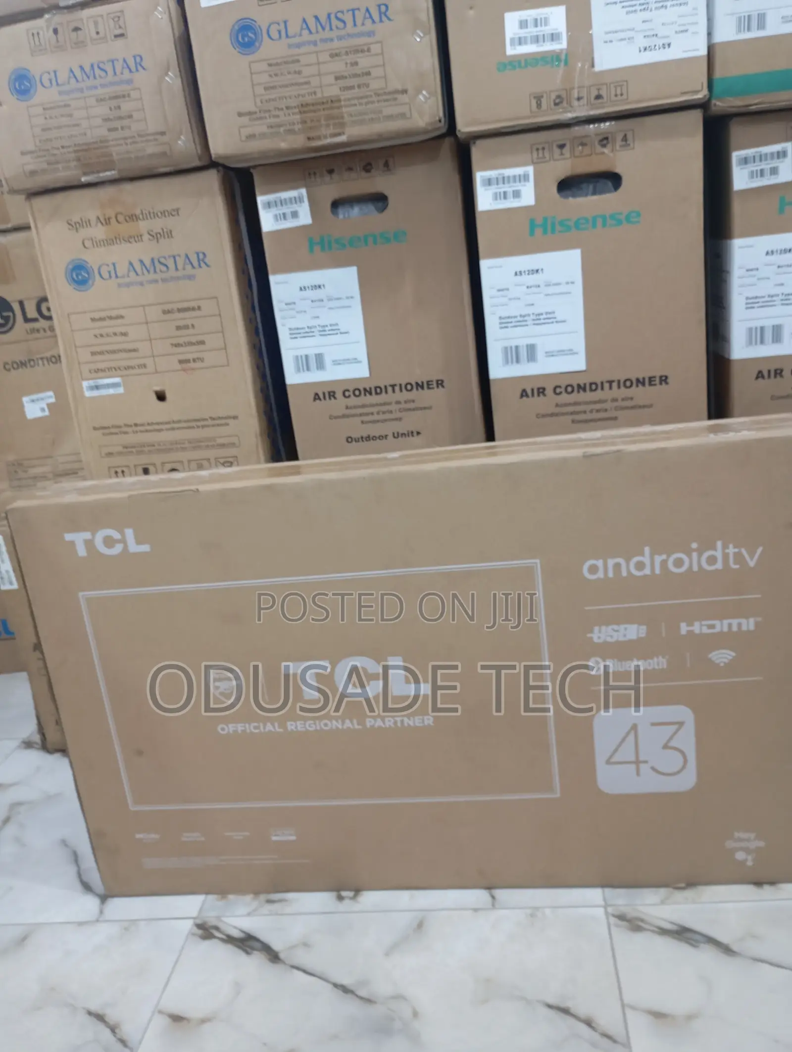 Visionx TCL 43 Inches Android Uhd Smart Television