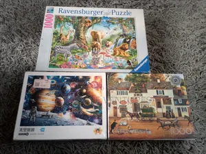 Pre Owned 1000 /750pc Jigsaw Puzzle
