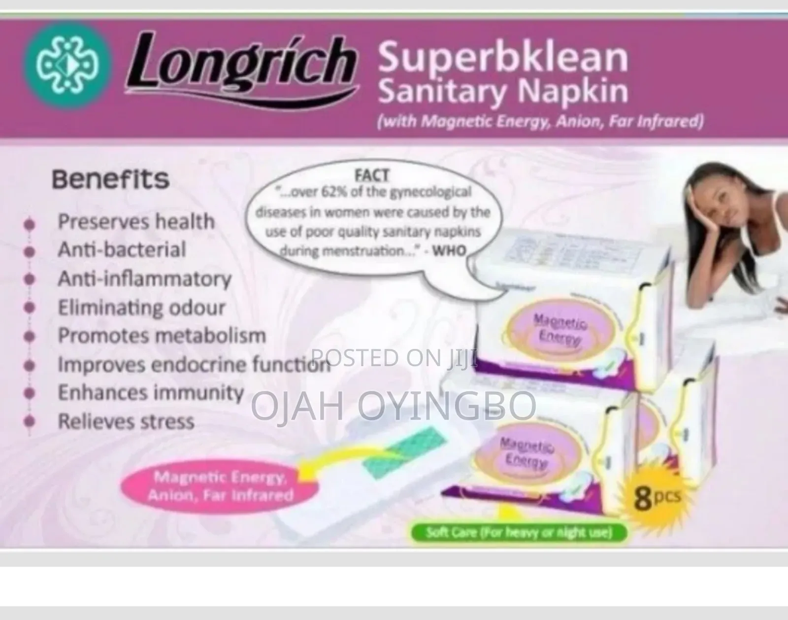 Longrich Superbklean Sanitary Napkin