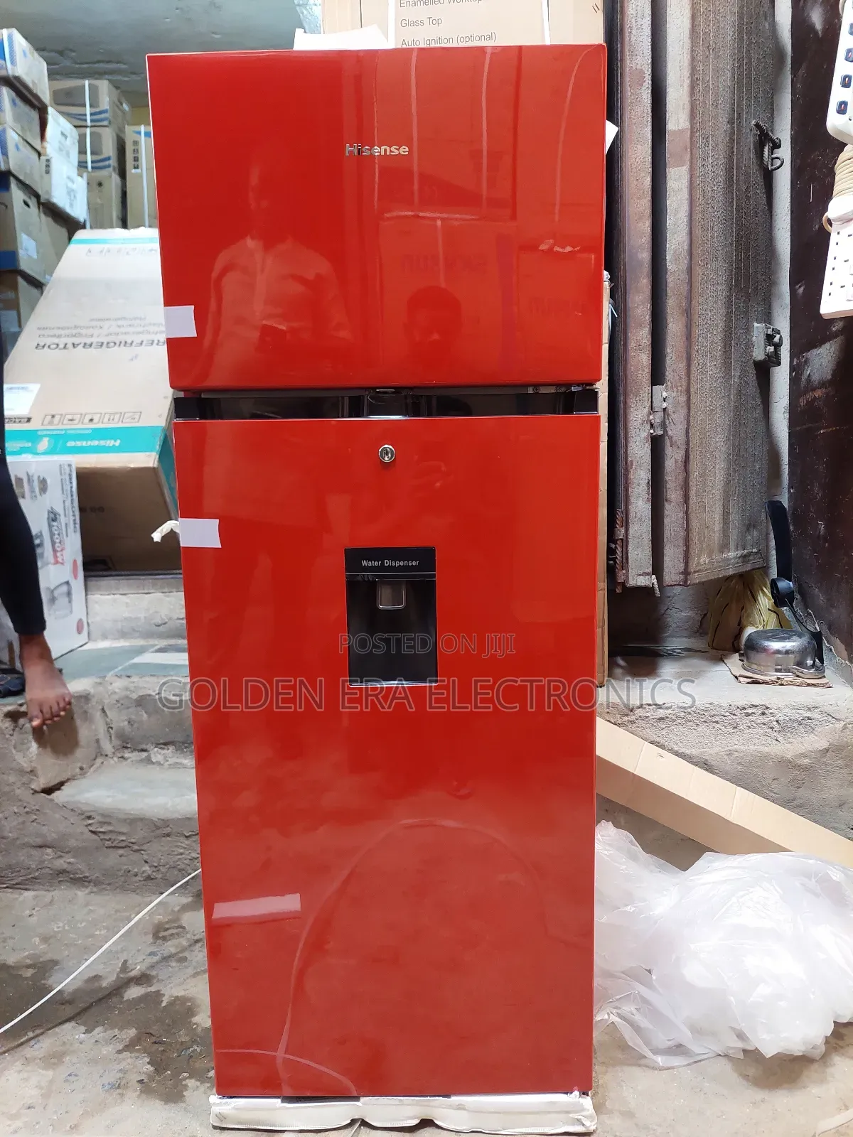 Hisense Double Door Fridge With Dispenser