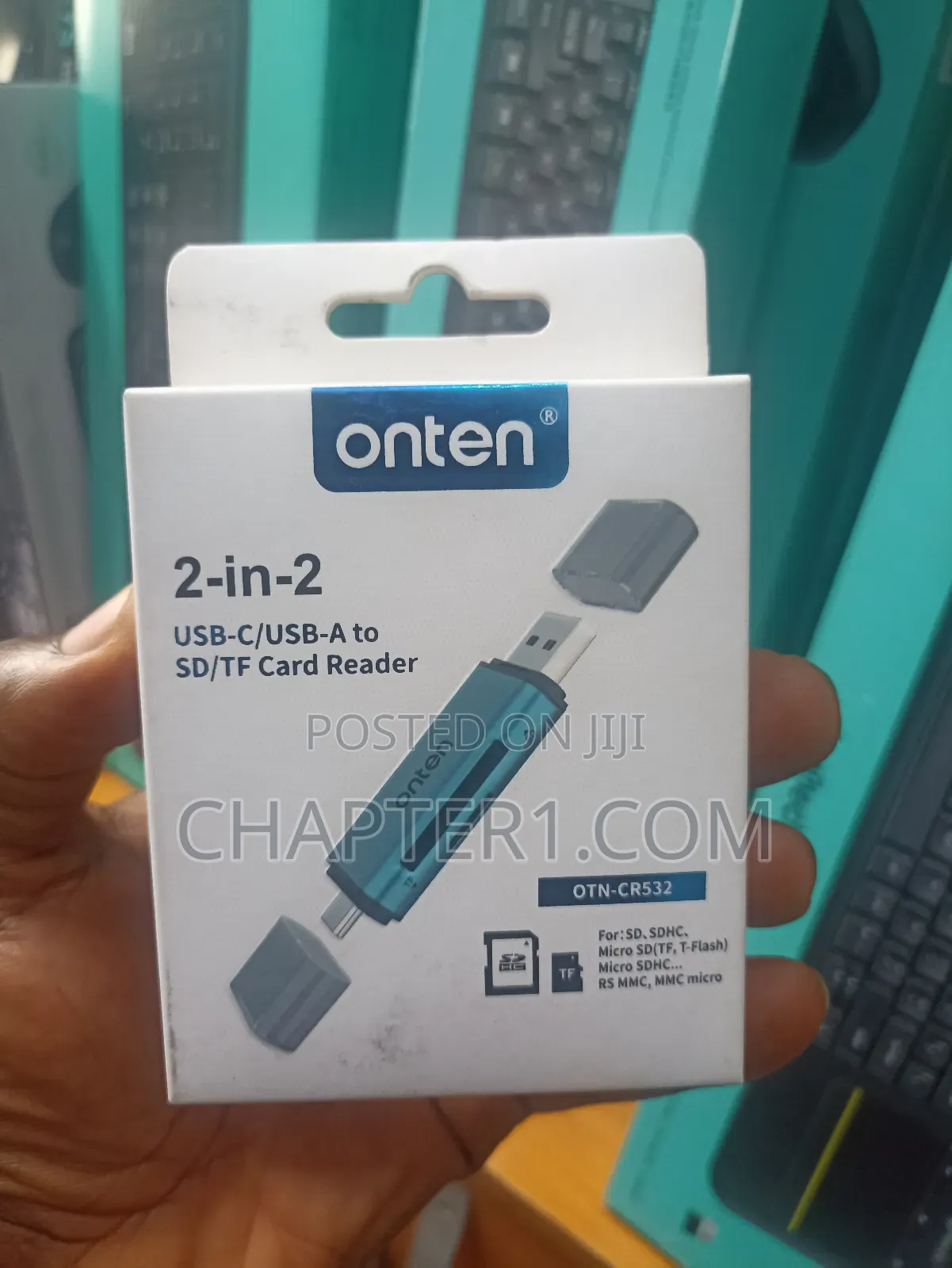 Onten Usb-C - Usb-a - 2 to 2 Card Reader