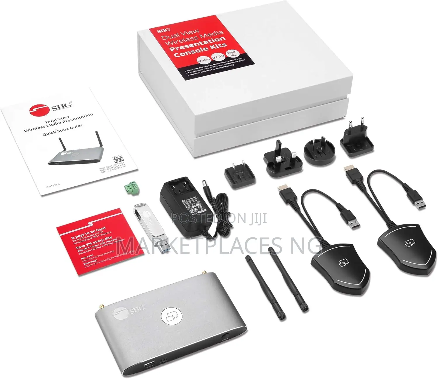Siig Dual View Wireless Presentation Kit
