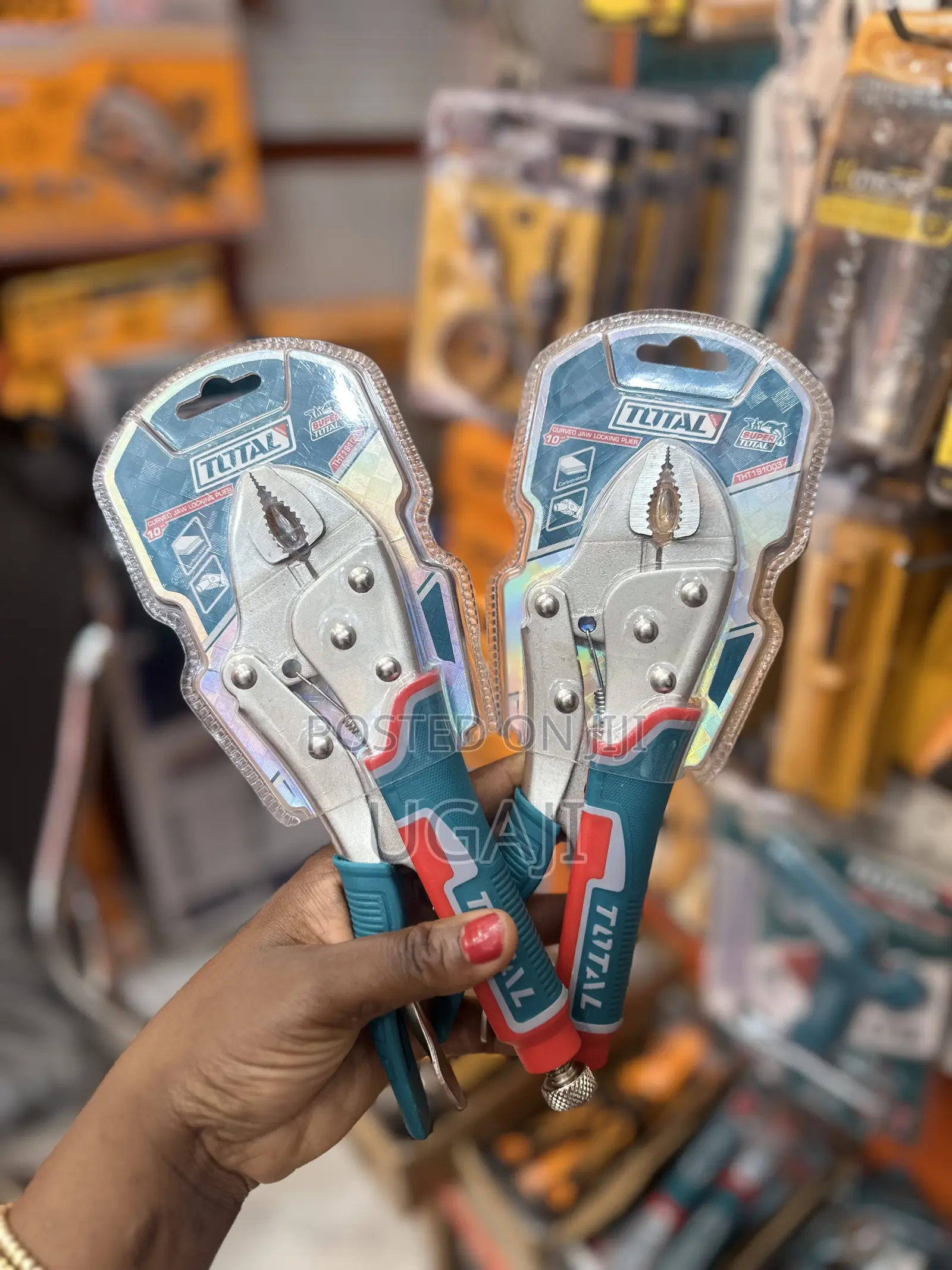 10” Total Curved Jaw Locking Plier