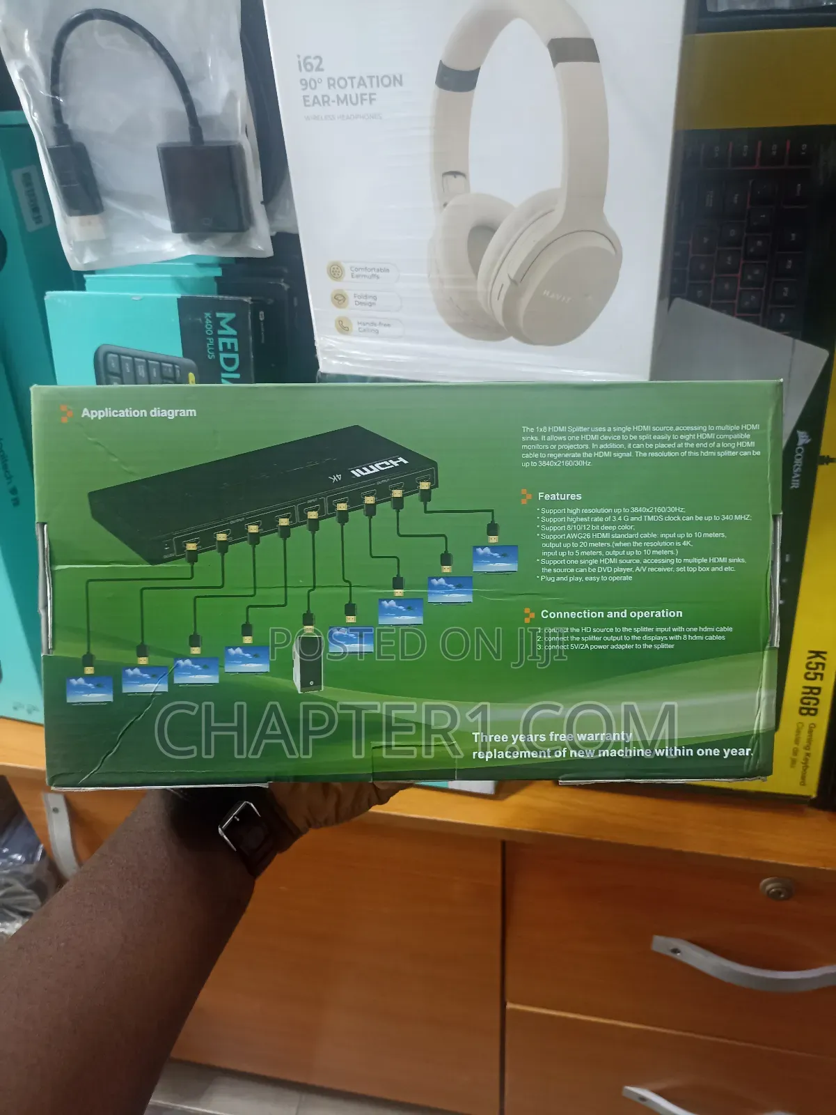 Hdmi Splitter 8 Port