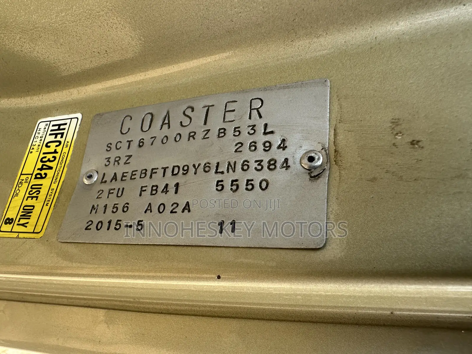 Toyota Coaster 2015 Green