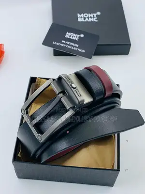 Mont Blanc/Tommy Hilfiger Genuine Leather Waist Belts