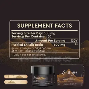 Premium Organic Shilajit - 50g Mineral Supplement