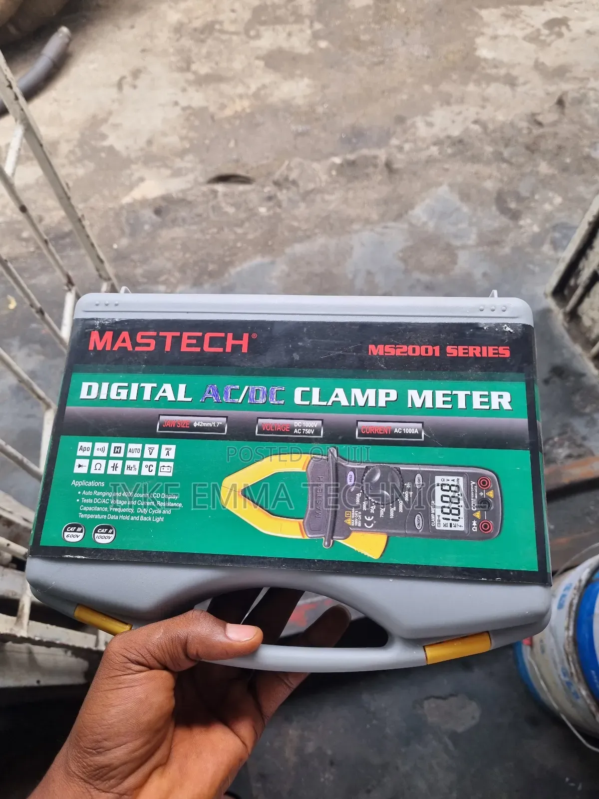 Ac/Dc Clamp Meter Maxmech