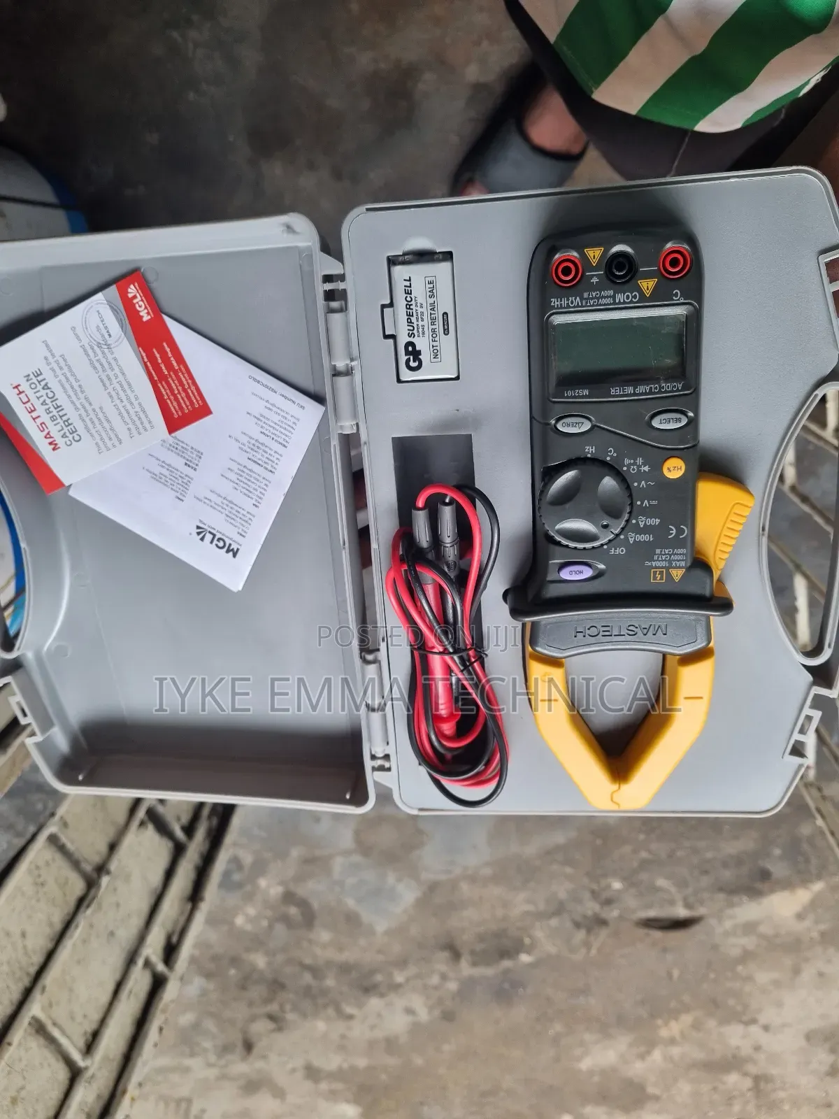 Ac/Dc Clamp Meter Maxmech