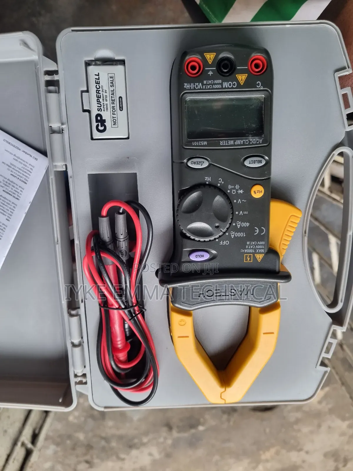 Ac/Dc Clamp Meter Maxmech