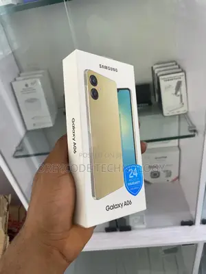 New Samsung Galaxy A06 64 GB Gold