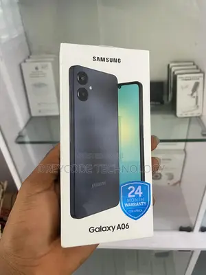 New Samsung Galaxy A06 128 GB Black