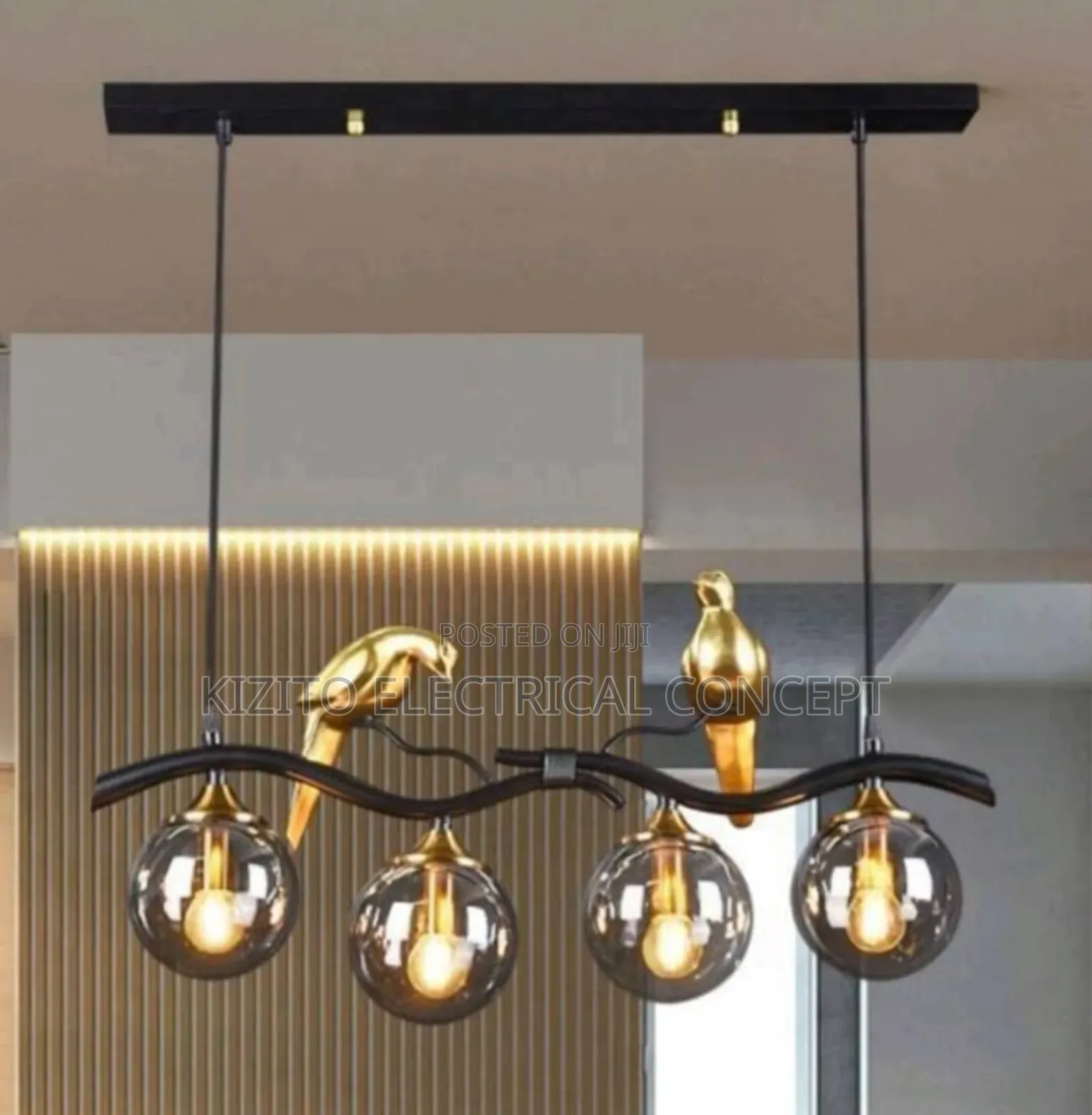 Dropping Bird Pendant Chandelier Living and Dining Room