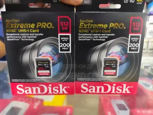 Photo - Sandisk Sd Extreme Pro 512gb 200mb/S