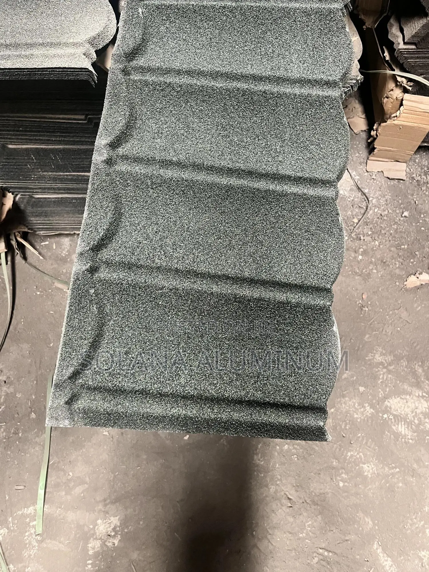 Thick Green Bond Stone Coated Gerard Rooftiles