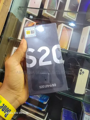 New Samsung Galaxy S20 Ultra 256 GB Gray