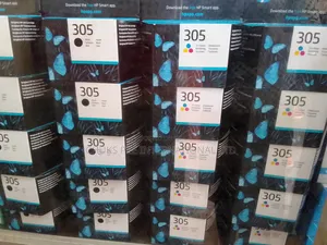 Hp 305 Tricolour and Black Original Ink