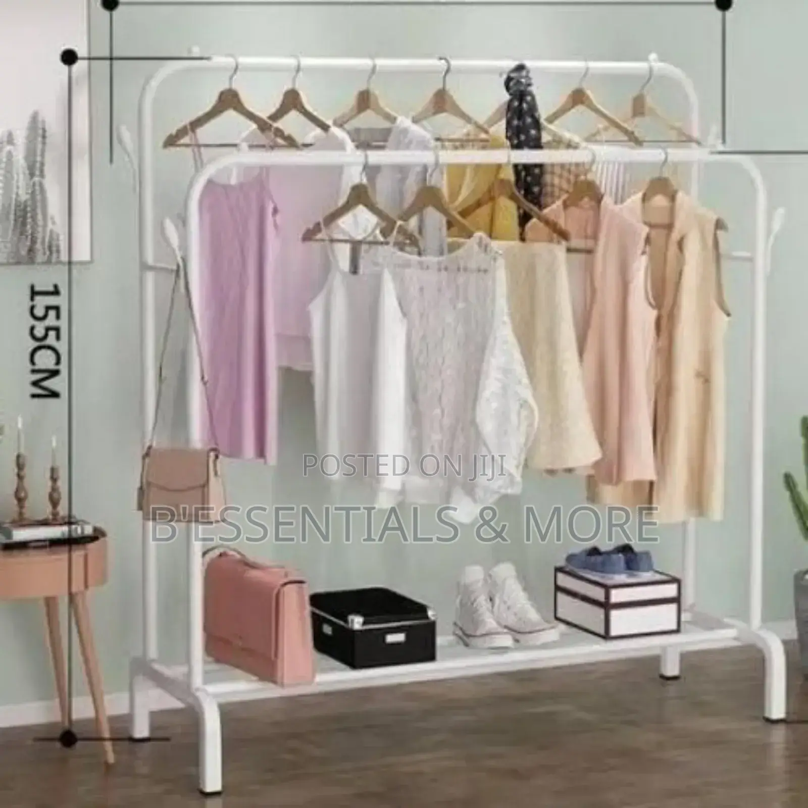 Double Pole Heavy Duty Clothes Hanger