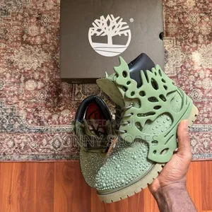 Luxury Green, Brown and Black Mattiasgollin Timberland Boots