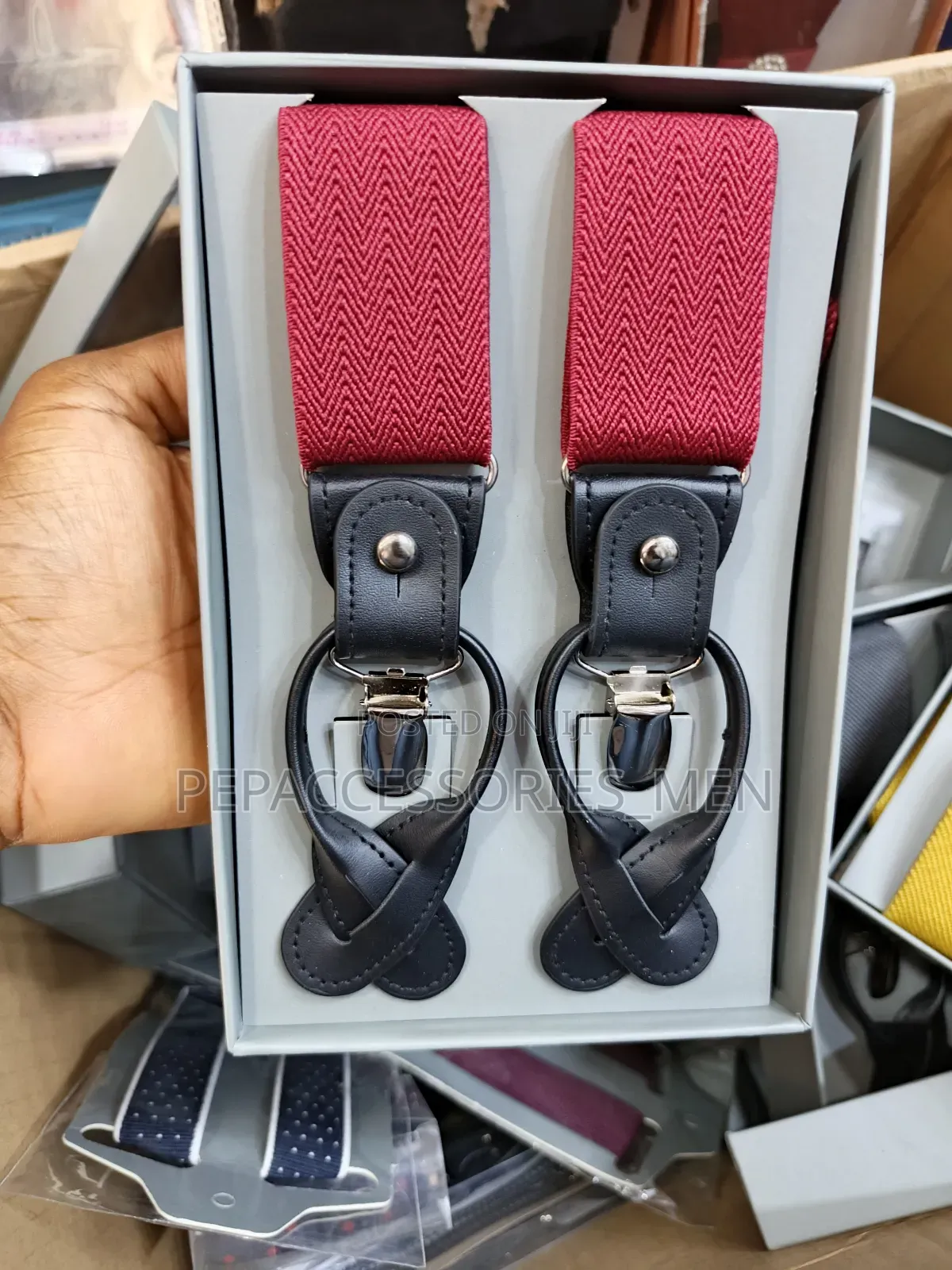 Men's Big Strap Suspenders