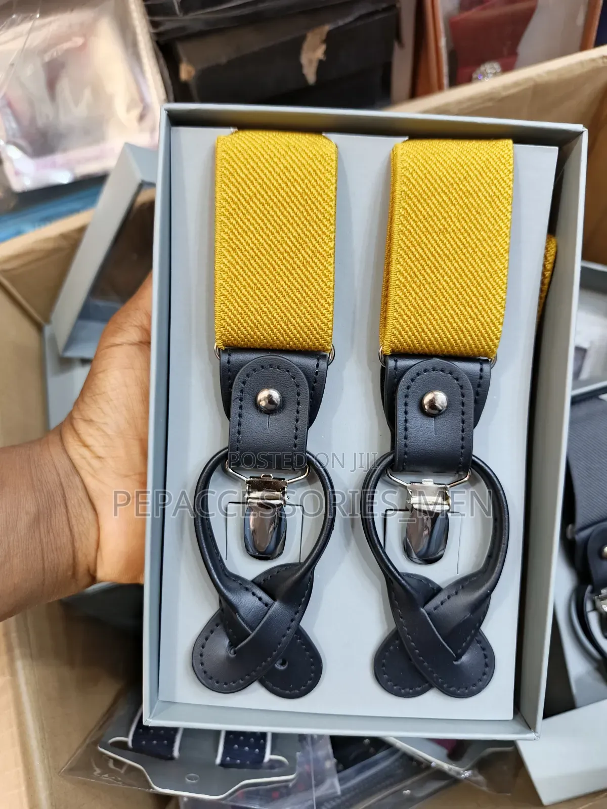 Men's Big Strap Suspenders