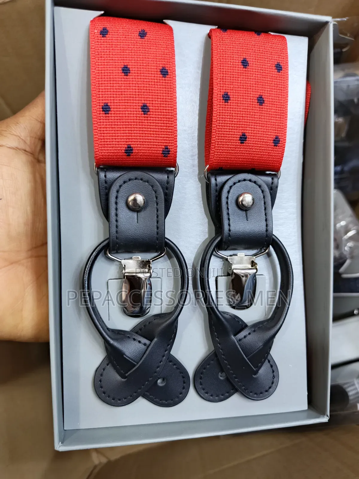 Men's Big Strap Suspenders
