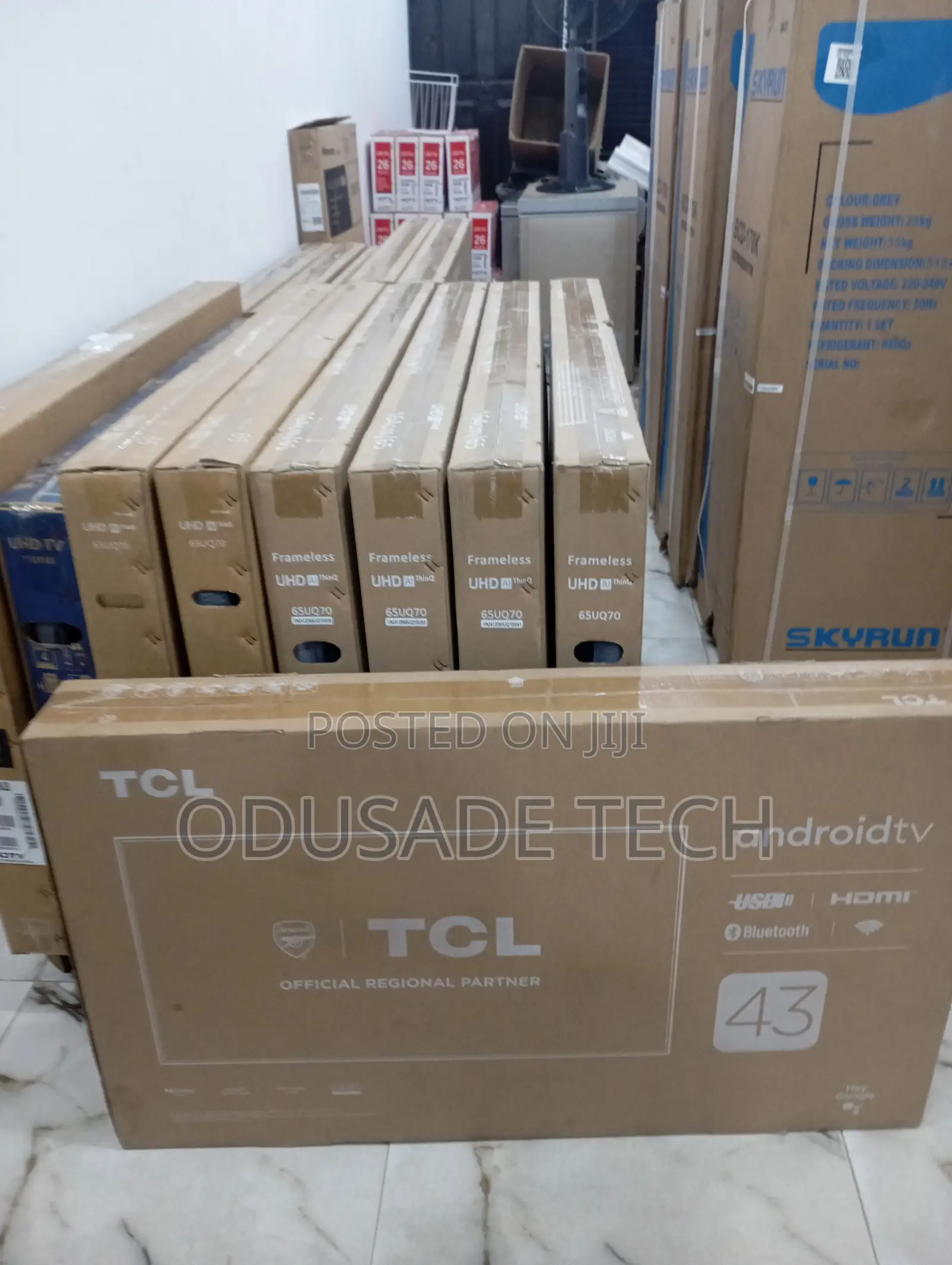 Eclipse Screen TCL 43 Inches Android Uhd Smart Television