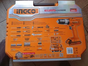Tools Set 165pcs With Cordless Drill