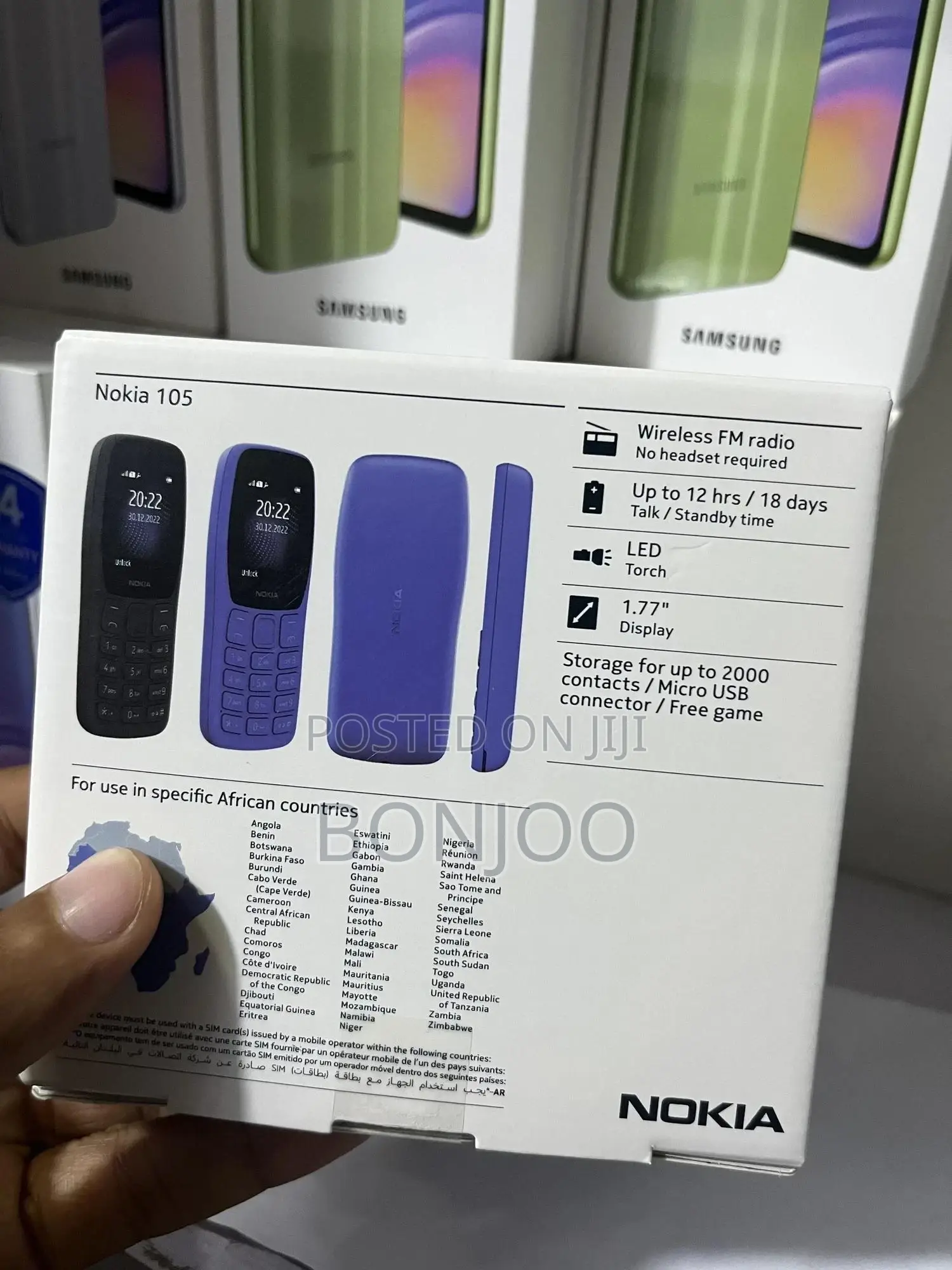 New Nokia 105 Black