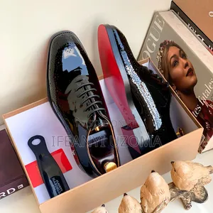 Classic Shinning Leather Black Shoe