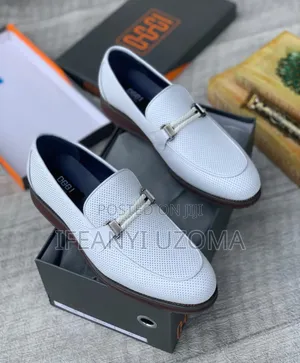 Classic White Color Corporate Shoe