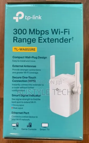 Photo - Wifi Range Extender Internet Home Booster Wireless Repeater