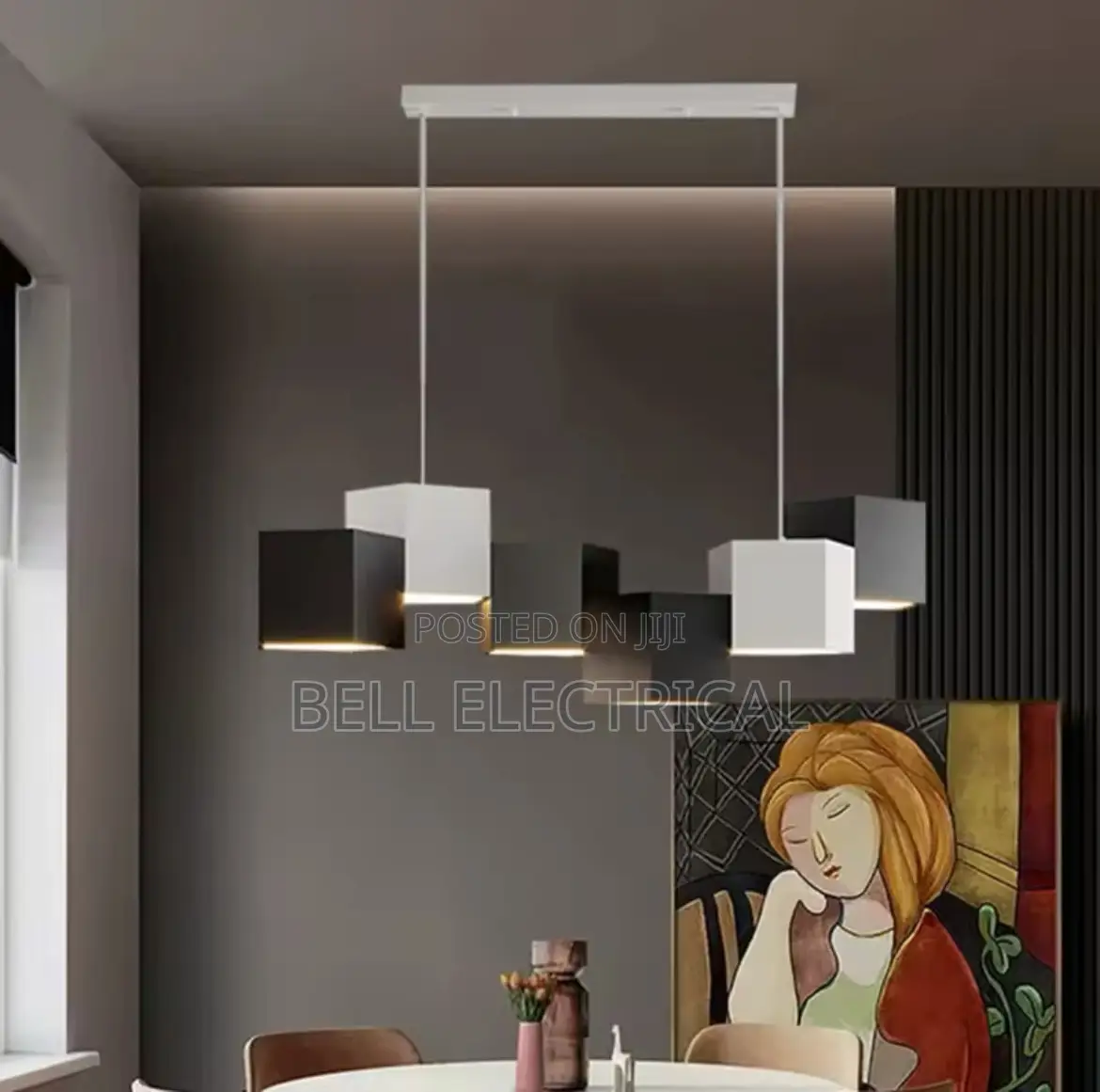 Modern Rectangular Chandelier