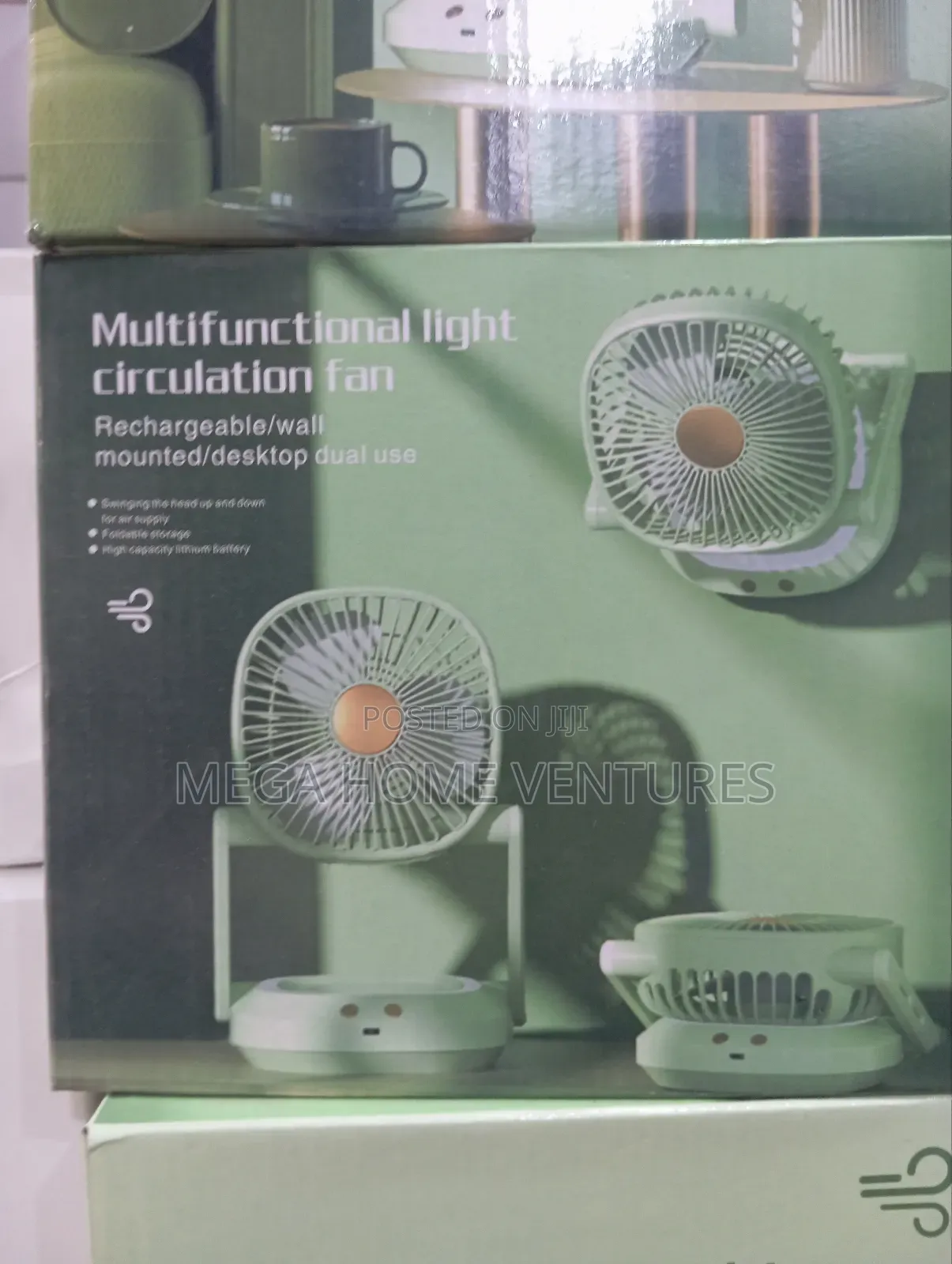 Multifunctional Light Circulation Fan