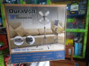 27watts Duravolt 18′′ Energy Saving Dc Standing Fan