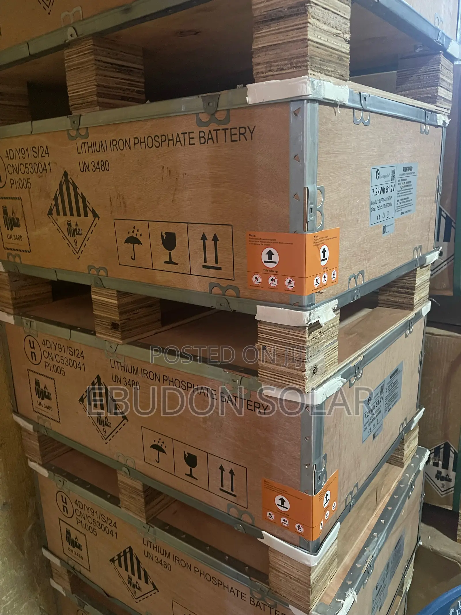 Solar Lithium Ion Battery 7.2kwh
