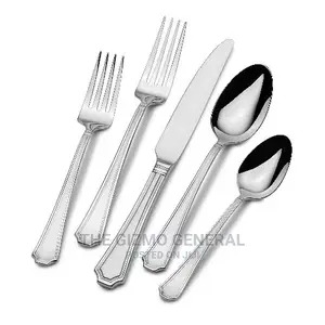 International Silver Carleigh 67-Piece Stainless Steel Flatware Set