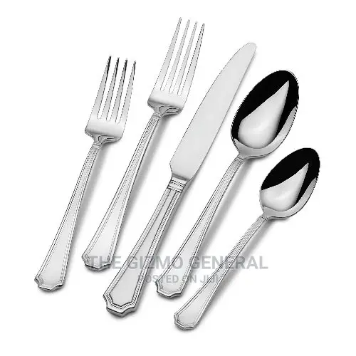 International Silver Carleigh 67-Piece Stainless Steel Flatware Set