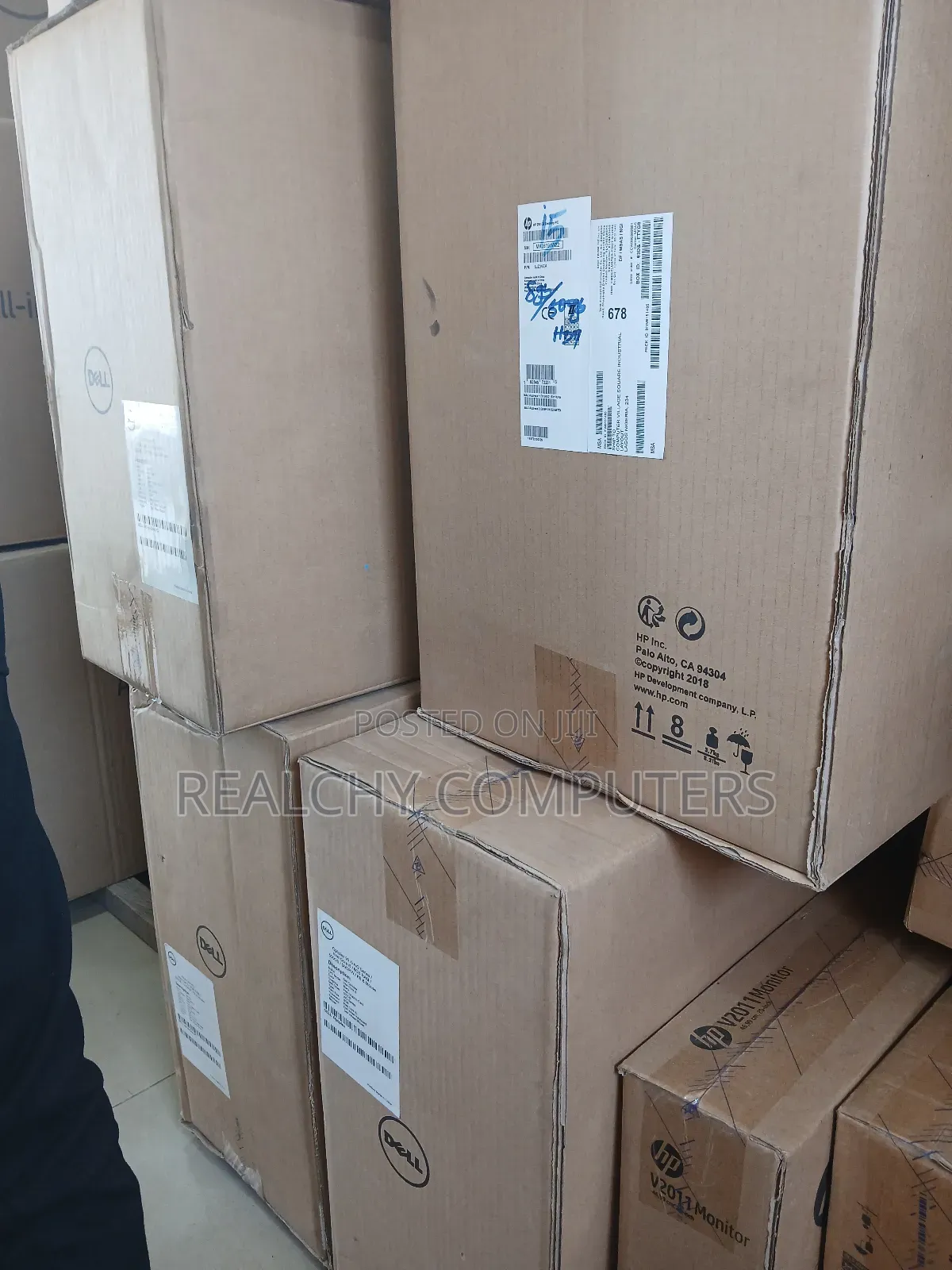 New Desktop Computer HP EliteDesk 800 G3 4GB Intel Core I5 HDD 500GB