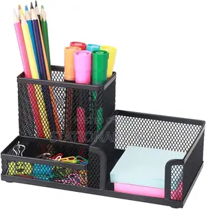 3 in 1compartment Stylish Pen Holder