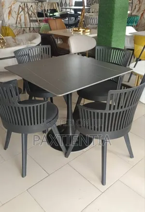 Fiber Plastic Table and Chair Set