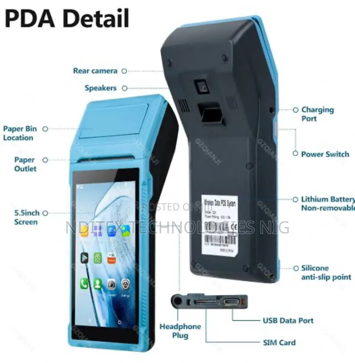 Business Inventory Handheld Android 11 Pos