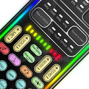 Portable Voice Changer, 8 Voice Changes Live Sound Card
